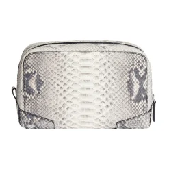 Beauty case in pelle di pitone Eclisse