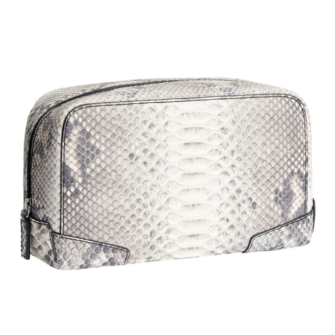 Beauty case in pelle di pitone Eclisse