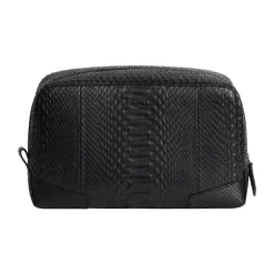Beauty case in pelle di pitone Eclisse