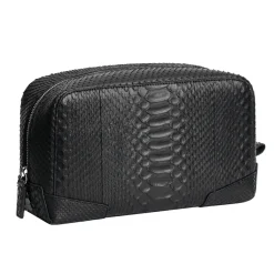 Beauty case in pelle di pitone Eclisse