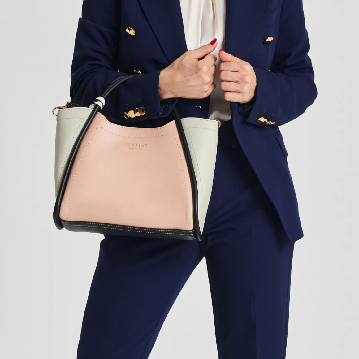 Borsa a mano in pelle Alba
