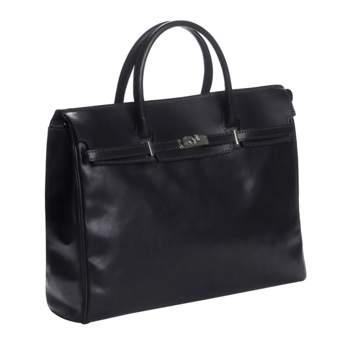 Borsa a mano in pelle Fiorenza