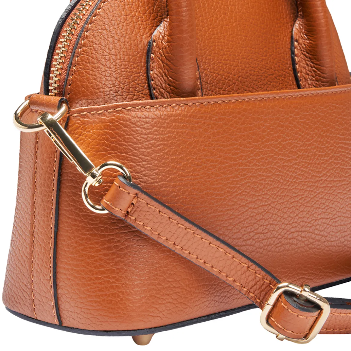 Borsa a mano in pelle Isotta