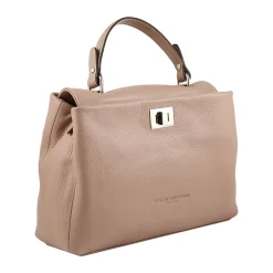 Borsa a mano in pelle Pompei