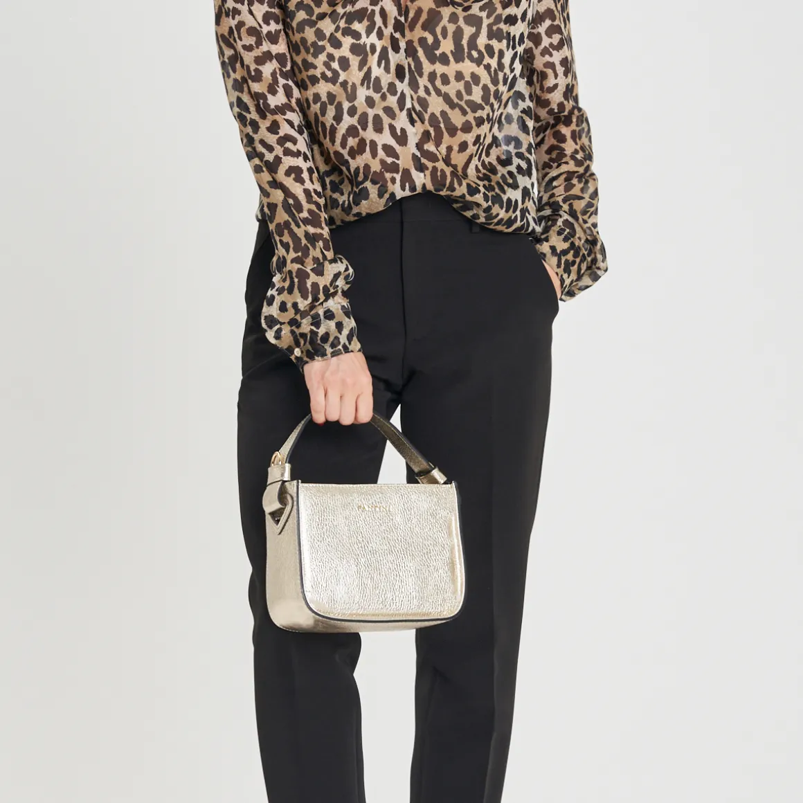 Borsa a mano in pelle Stella