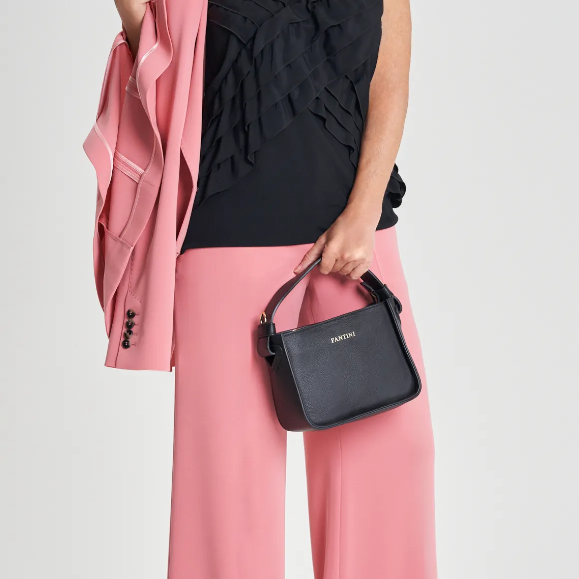 Borsa a mano in pelle Stella