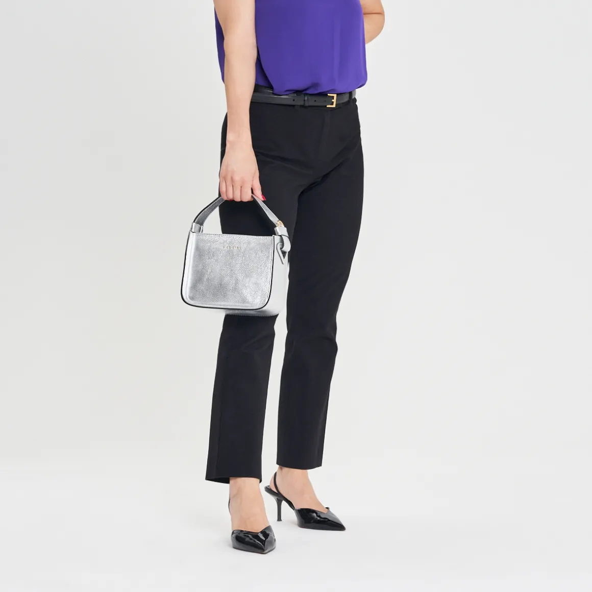 Borsa a mano in pelle Stella
