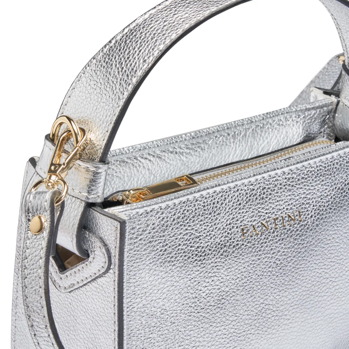 Borsa a mano in pelle Stella
