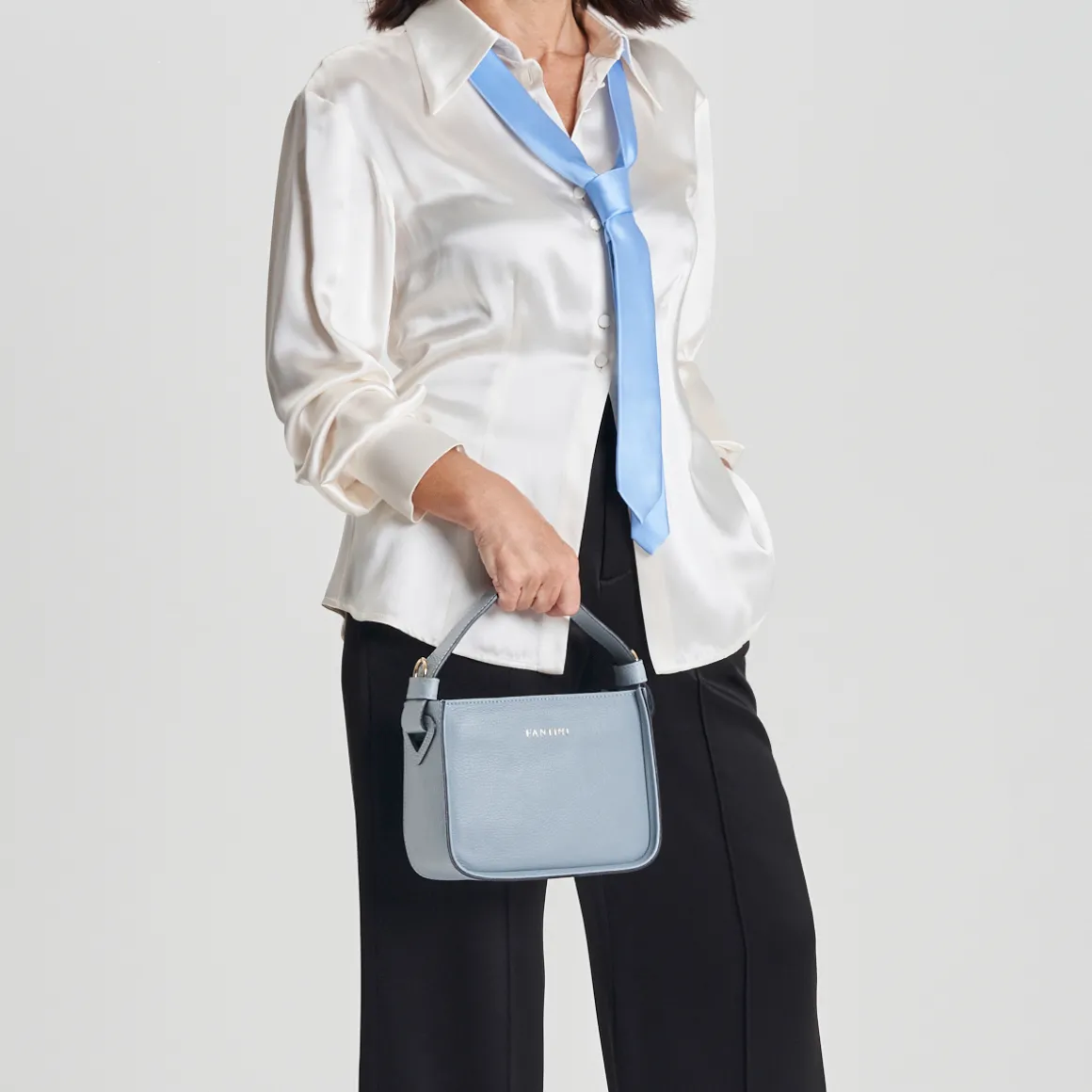 Borsa a mano in pelle Stella