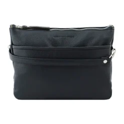 Borsa a tracolla in pelle martellata Roma