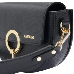Borsa a tracolla in pelle Luna