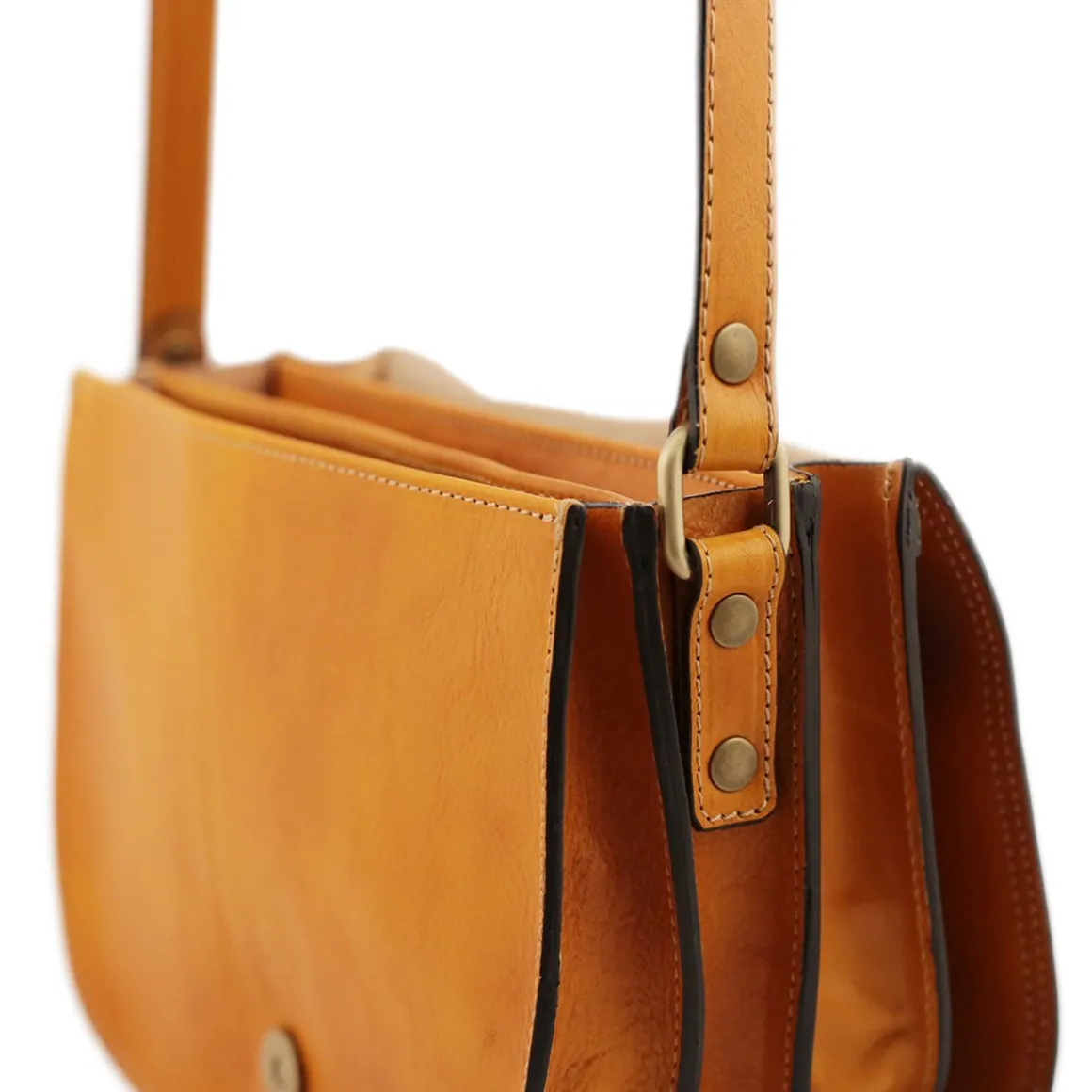 Borsa a tracolla in pelle Tolfa