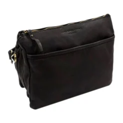 Borsa a tracolla in pelle lavata Roma