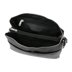 Borsa a tracolla in pelle martellata Roma