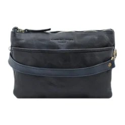 Borsa a tracolla in pelle lavata Roma