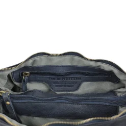 Borsa a tracolla in pelle lavata Roma