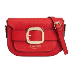 Borsa a tracolla in pelle Perla