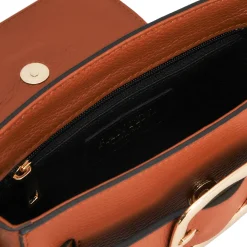 Borsa a tracolla in pelle Perla