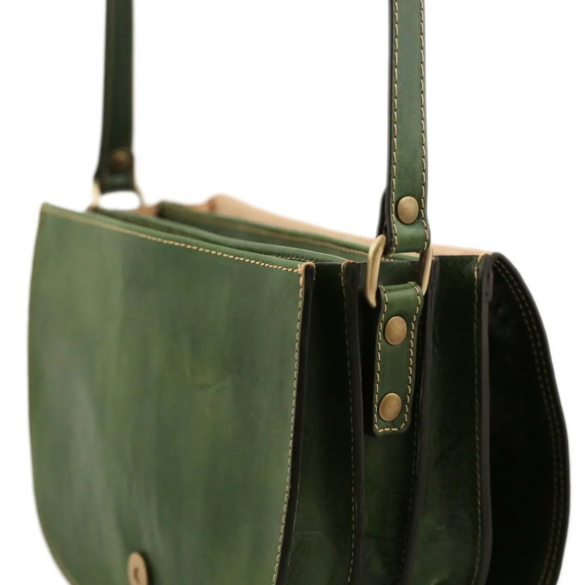 Borsa a tracolla in pelle Tolfa