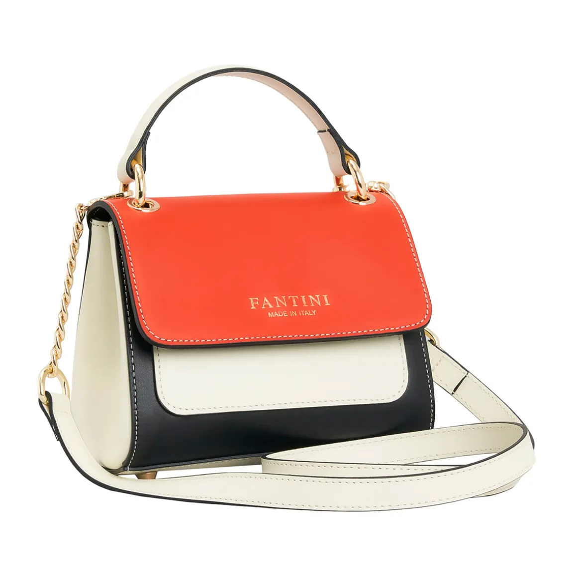 Borsa a tracolla in pelle Cleo