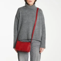 Borsa a tracolla in pelle Dea