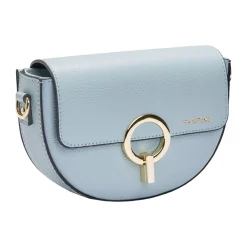 Borsa a tracolla in pelle Luna