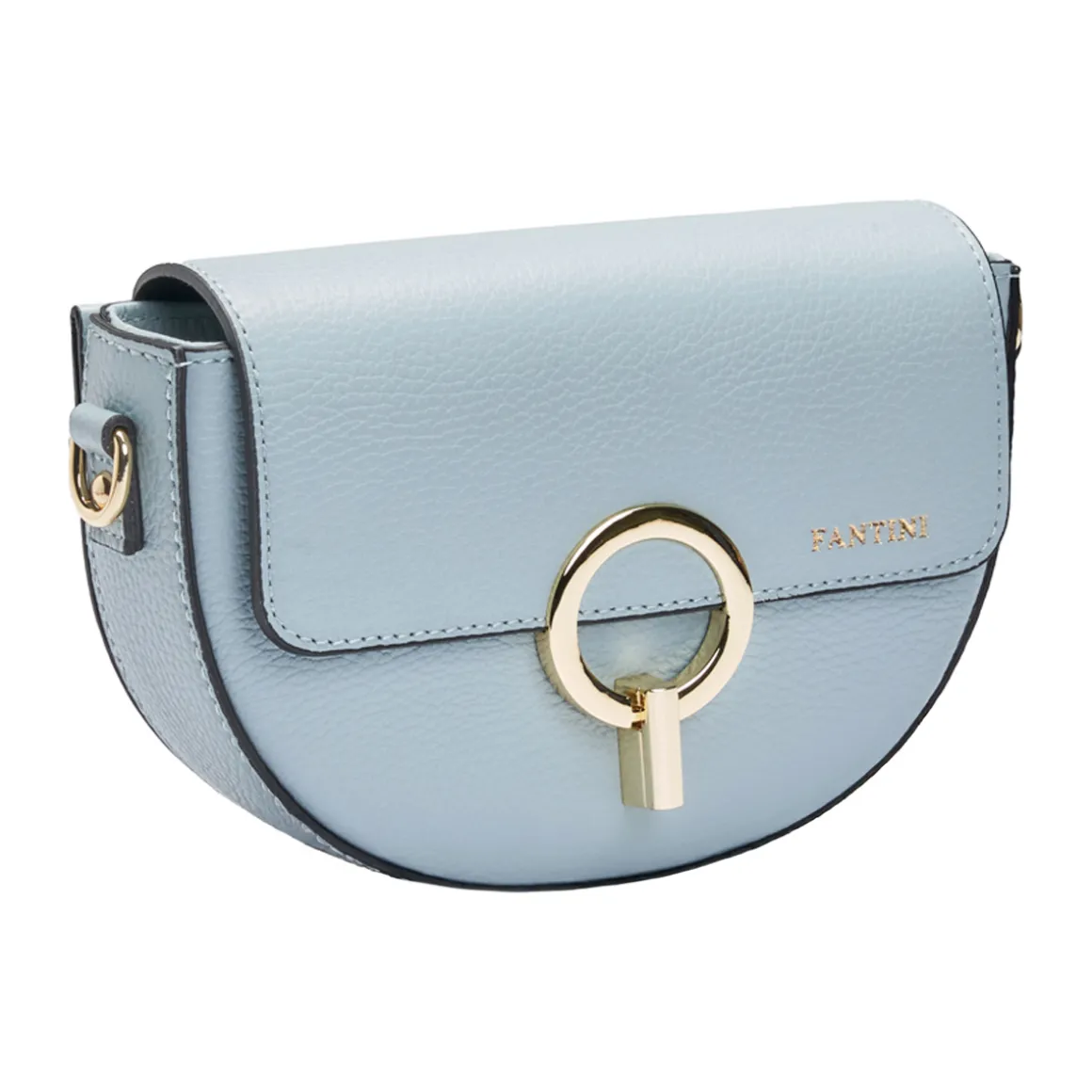 Borsa a tracolla in pelle Luna