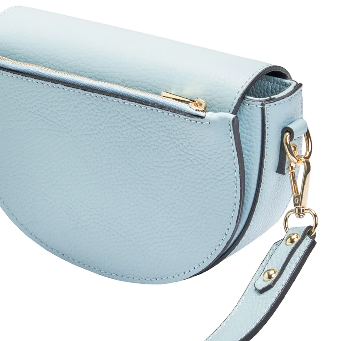 Borsa a tracolla in pelle Luna