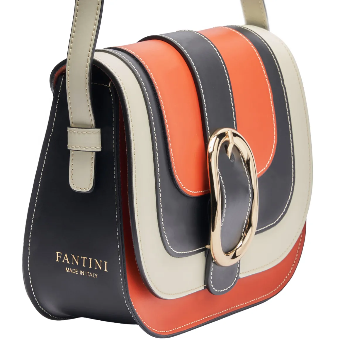 Borsa a tracolla in pelle Vivienne