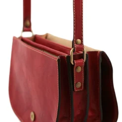 Borsa a tracolla in pelle Tolfa