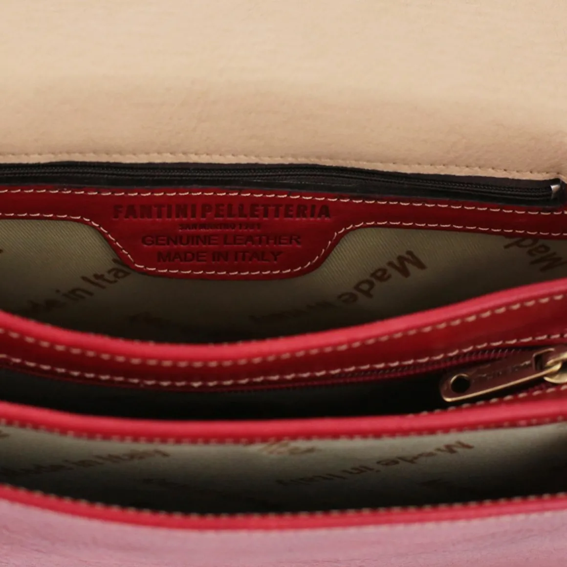 Borsa a tracolla in pelle Tolfa