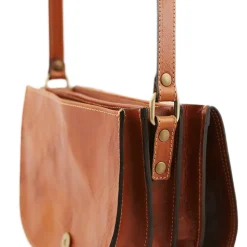 Borsa a tracolla in pelle Tolfa