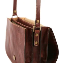 Borsa a tracolla in pelle Tolfa