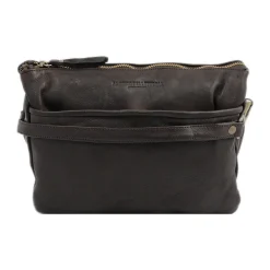 Borsa a tracolla in pelle lavata Roma