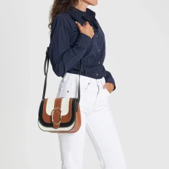 Borsa a tracolla in pelle Vivienne