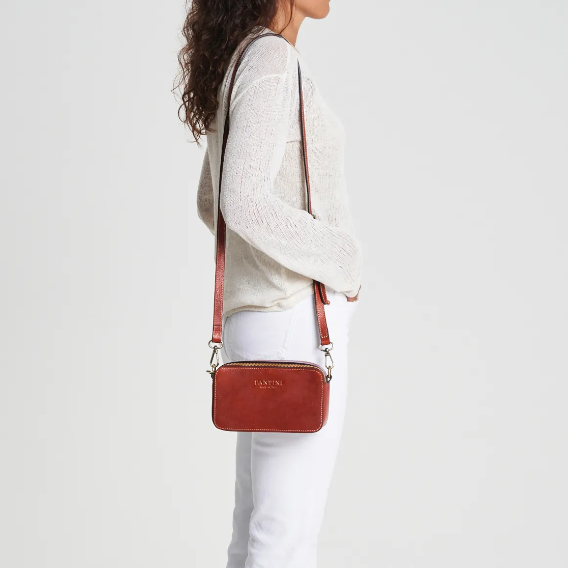 Borsa a tracolla in pelle Jazzy