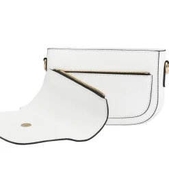Borsa a tracolla in pelle Perla