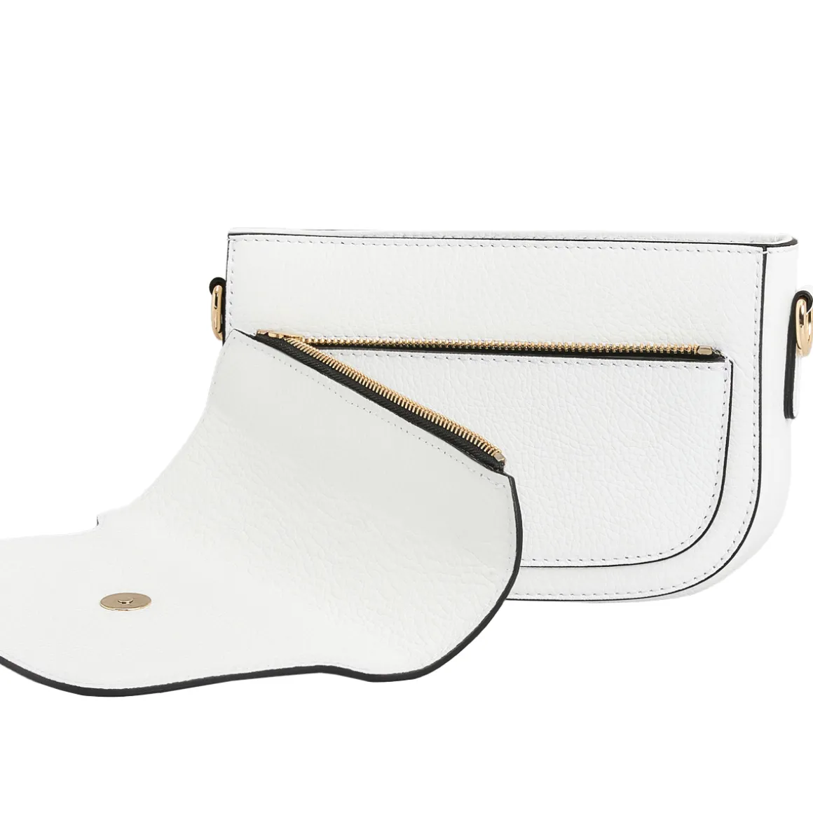Borsa a tracolla in pelle Perla