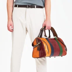 Borsa da viaggio in pelle piccolo Olimpia