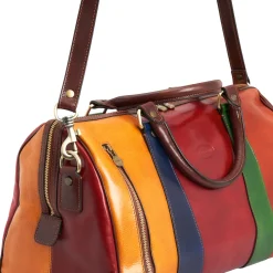 Borsa da viaggio in pelle piccolo Olimpia