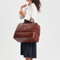 Borsa da viaggio in pelle Giglio