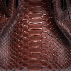 Borsa in pelle di pitone Mirage