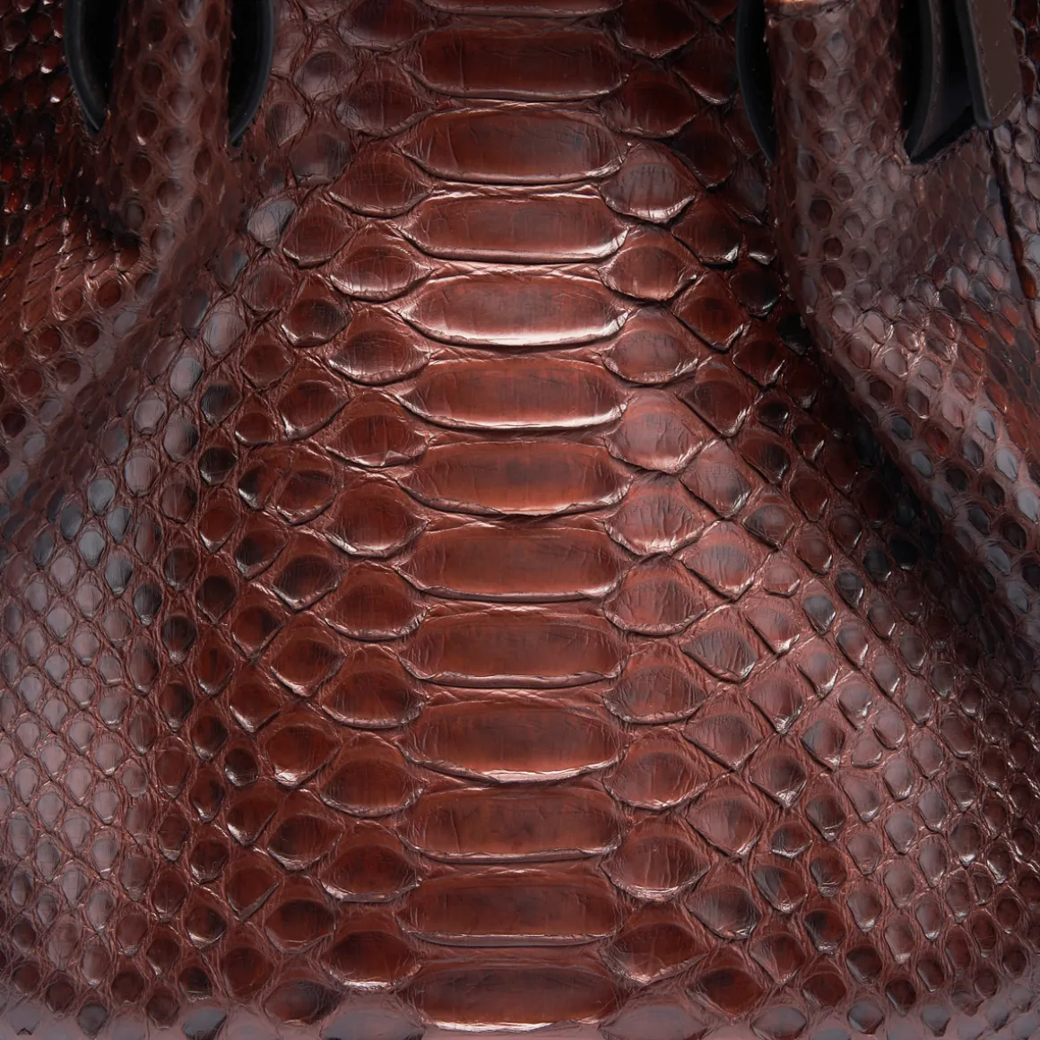 Borsa in pelle di pitone Mirage