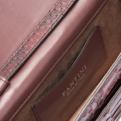 Borsa in pelle di pitone Cimelia