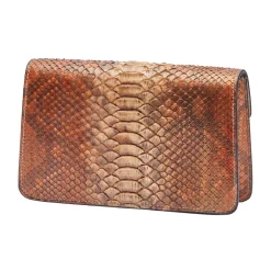 Borsa in pelle di pitone Zahira