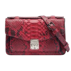 Borsa in pelle di pitone Cimelia
