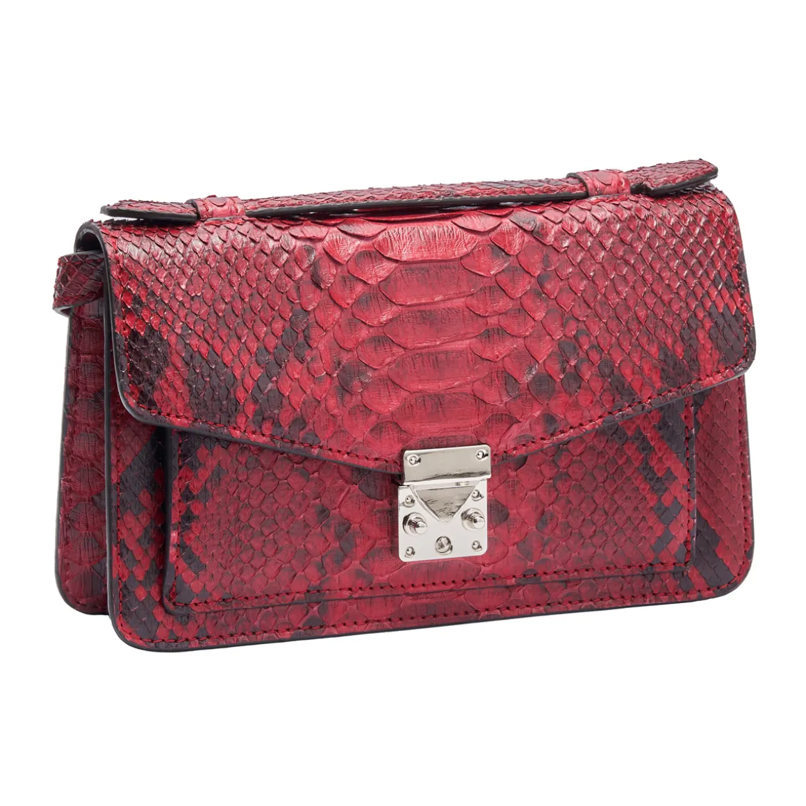 Borsa in pelle di pitone Cimelia