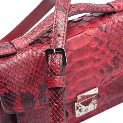 Borsa in pelle di pitone Cimelia