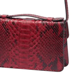 Borsa in pelle di pitone Cimelia