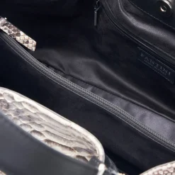 Borsa in pelle di pitone Mirage